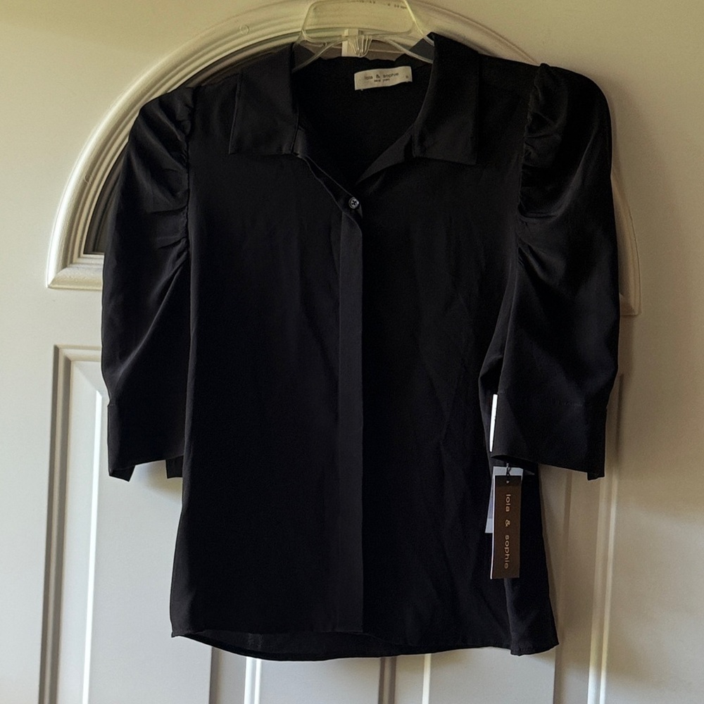 Lola & Sophie Black Blouse